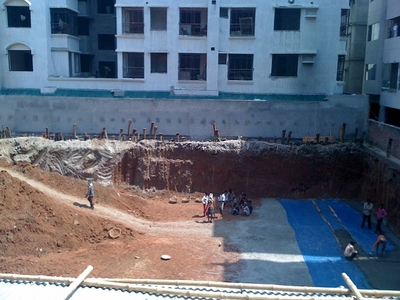 バングラデシュのマンション工事