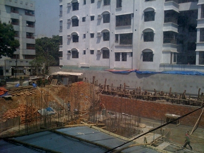 バングラデシュの工事現場